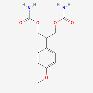 molecular formula C12H16N2O5 B13859775 4-Methoxy Felbamate 