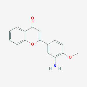 2-(3-Amino-4-methoxyphenyl)chromen-4-one