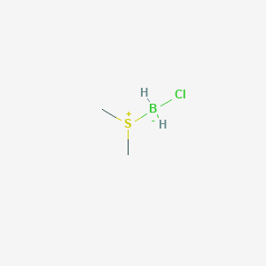 molecular formula C2H8BClS B13859973 Chloroborane Methyl Sulfide Complex (Technical Grade) 