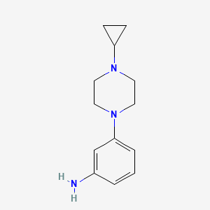 3-(4-Cyclopropylpiperazin-1-yl)aniline