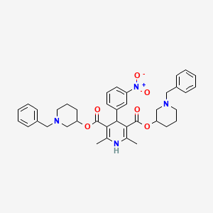 molecular formula C39H44N4O6 B13860008 Benidipine5-(1-Benzylpiperidin-3-yl) 