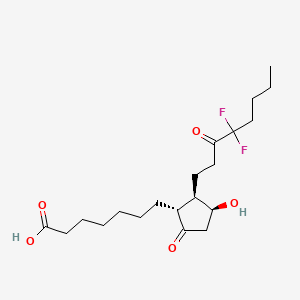 molecular formula C20H32F2O5 B13860296 11-epi Lubiprostone 