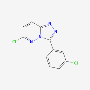 6-Chloro-3-(3-chlorophenyl)[1,2,4]triazolo[4,3-b]pyridazine