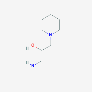 molecular formula C9H20N2O B1386040 1-(Methylamino)-3-piperidin-1-ylpropan-2-ol CAS No. 1019527-68-4