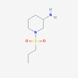 1-(Propane-1-sulfonyl)piperidin-3-amine