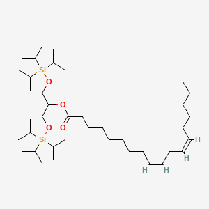 molecular formula C39H78O4Si2 B13860484 Ditriisopropylsilyl Ether 2-Linoleoyl-rac-glycerol 