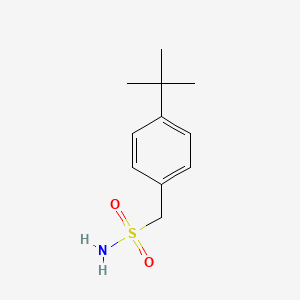 molecular formula C11H17NO2S B1386059 1-(4-Tert-butylphenyl)methanesulfonamide CAS No. 64732-37-2