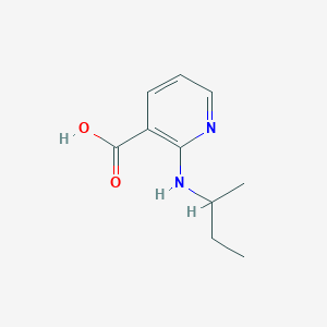 molecular formula C10H14N2O2 B1386062 2-(Sec-butylamino)nicotinic acid CAS No. 1019388-18-1