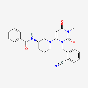 molecular formula C25H25N5O3 B13860664 Alogliptin Impurity 12 CAS No. 2749281-73-8