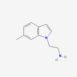 B1386077 2-(6-Methyl-1H-indol-1-yl)ethan-1-amine CAS No. 1094511-43-9