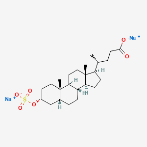 molecular formula C24H38Na2O6S B13860799 Lithocholic Sulfate Disodium Salt 