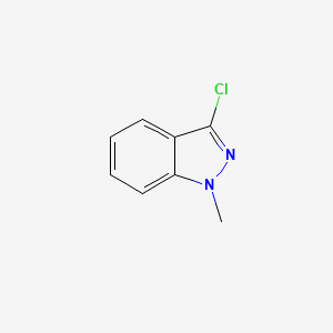 molecular formula C8H7ClN2 B13860970 1-Methyl-3-indazolyl chloride 