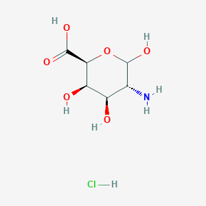 molecular formula C6H12ClNO6 B13861114 D-Aminogalacturonic Acid Hydrochloride 