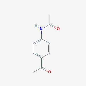 molecular formula C10H11NO2 B138612 N-(4-Acetylphenyl)acetamide CAS No. 150667-24-6