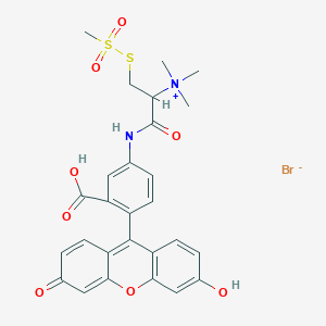 molecular formula C27H27BrN2O8S2 B13861371 N'-[2-[2,4-Dimethylphenyl)thio]phenyl] Vortioxetine-d8 