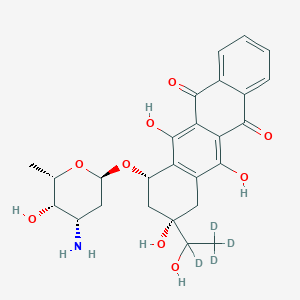 molecular formula C26H29NO9 B13861384 Idarubicinol-d4 (Mixture of Diastereomers) 