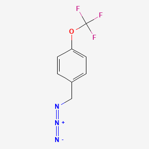 molecular formula C8H6F3N3O B1386145 1-(Azidomethyl)-4-(trifluoromethoxy)benzene CAS No. 1093980-84-7