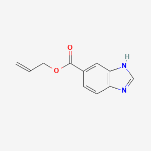 molecular formula C11H10N2O2 B13861482 2-propen-1-yl 1H-benzimidazole-5-carboxylate 