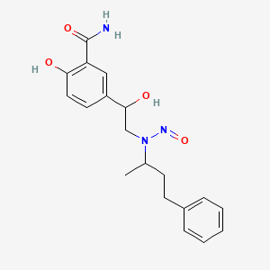 molecular formula C19H23N3O4 B13861502 N-Nitroso Labetalol CAS No. 2820170-74-7