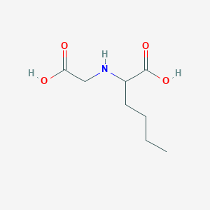 molecular formula C8H15NO4 B13861527 1-Hydroxyhexanoylglycine 