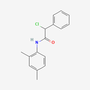 molecular formula C16H16ClNO B1386160 2-Chloro-N-(2,4-dimethylphenyl)-2-phenylacetamide CAS No. 1094700-27-2