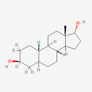 molecular formula C18H30O2 B13861681 5Alpha-Estrane-3Beta,17Alpha-diol-d5 
