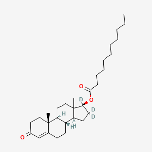 molecular formula C30H48O3 B13861924 Testosterone Undecanoate-d3 