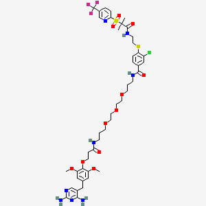 molecular formula C45H58ClF3N8O11S2 B13861967 Acp-tmp 