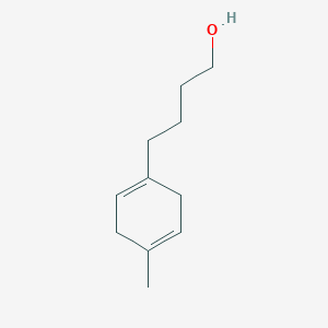 molecular formula C11H18O B13862048 4-(4-Methylcyclohexa-1,4-dien-1-yl)butan-1-ol 