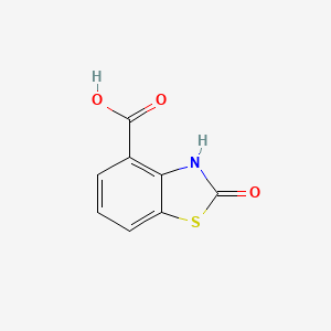 molecular formula C8H5NO3S B13862052 2-oxo-3H-1,3-benzothiazole-4-carboxylic acid 