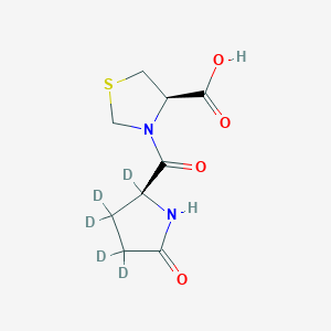 molecular formula C9H12N2O4S B13862086 Pidotimod-d5 