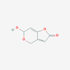 molecular formula C7H6O4 B138621 Isopatulin CAS No. 70402-10-7