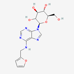 molecular formula C16H19N5O6 B13862117 Kinetin-9-glucoside 
