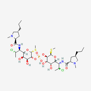 molecular formula C36H65Cl2N4O12PS2 B13862136 Bis-clindamycinyl Phosphate 