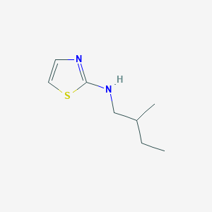 molecular formula C8H14N2S B13862144 N-(2-methylbutyl)-1,3-thiazol-2-amine 
