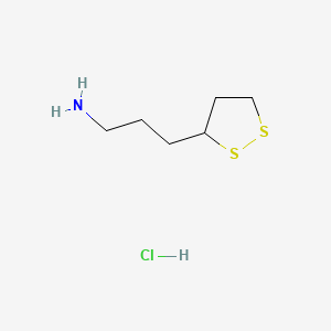 molecular formula C6H14ClNS2 B13862164 