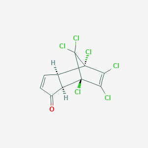 molecular formula C10H4Cl6O B13862276 1-Ketochlordene 