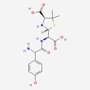 molecular formula C16H21N3O6S B13862387 Amoxycilloic Acid Sodium Salt (Mixture of Diastereomers) 