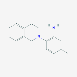 2-[3,4-Dihydro-2(1H)-isoquinolinyl]-5-methylaniline