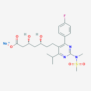molecular formula C22H29FN3NaO6S B13862467 6,7-Dihydro Rosuvastatin Sodium Salt 