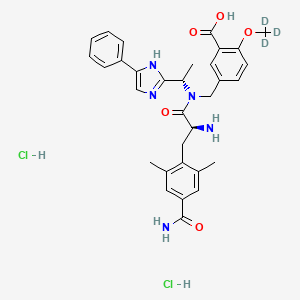 molecular formula C32H37Cl2N5O5 B13862492 Eluxadoline-d3 Dihydrochloride 