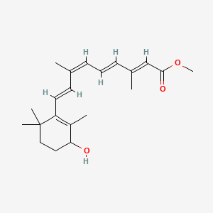 molecular formula C21H30O3 B13862495 rac 4-Hydroxy-9-cis-retinoic Acid Methyl Ester 
