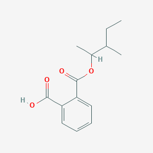 molecular formula C14H18O4 B13862516 Mono(3-Methyl-2-pentyl) Phthalate 