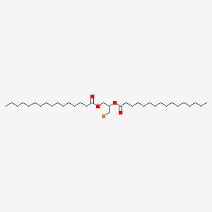 molecular formula C35H67BrO4 B13862642 1,2-Dipalmitoyl-3-bromopropanediol 