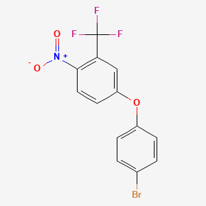 4-(4-Bromophenoxy)-1-nitro-2-(trifluoromethyl)benzene