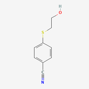 4-[(2-hydroxyethyl)thio]Benzonitrile