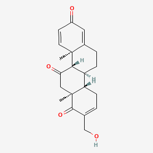 molecular formula C21H24O4 B13862722 Prednisone Alcohol 