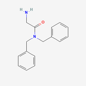 molecular formula C16H18N2O B13862735 2-amino-N,N-dibenzylacetamide 