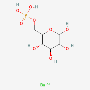 molecular formula C6H13BaO9P B13862753 6-(Dihydrogen phosphate)-D-Mannopyranose Barium Salt 