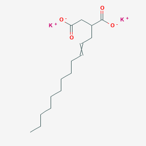 molecular formula C16H26K2O4 B13862773 Dipotassium;2-dodec-2-enylbutanedioate 